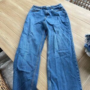 Abercrombie & Fitch Blue Straight Leg Jeans